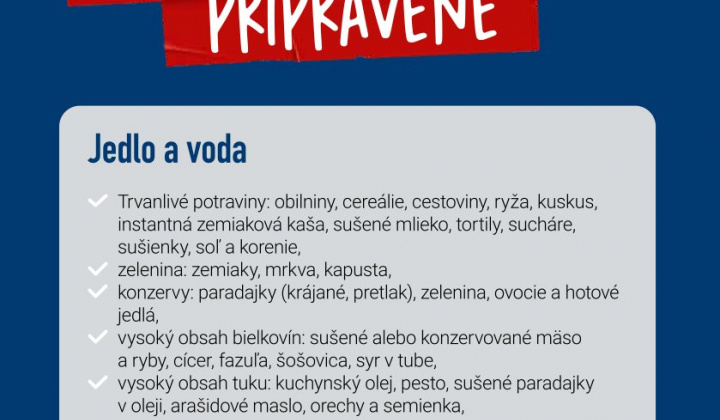 16. fotografia fotogalérie Aktuality / Čo robiť v prípade krízy alebo ozbrojeného konfliktu. - foto