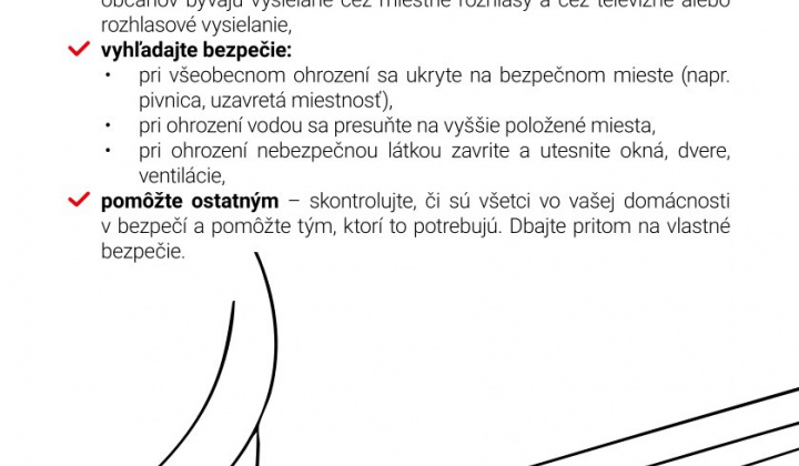 18. fotografia fotogalérie Aktuality / Čo robiť v prípade krízy alebo ozbrojeného konfliktu. - foto