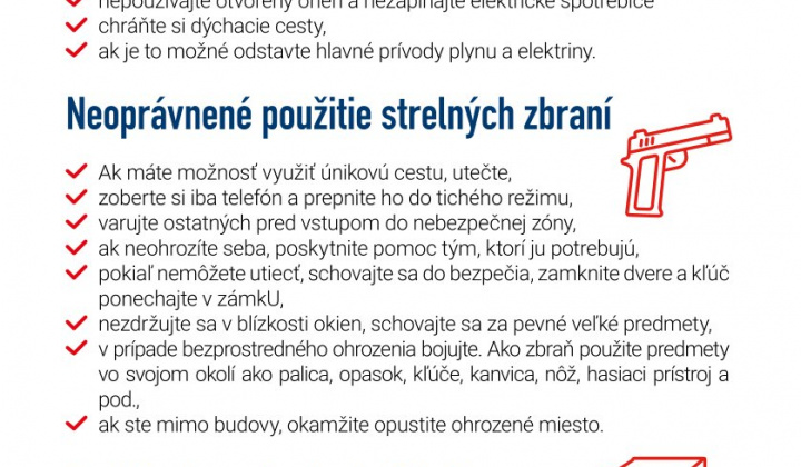 30. fotografia fotogalérie Aktuality / Čo robiť v prípade krízy alebo ozbrojeného konfliktu. - foto