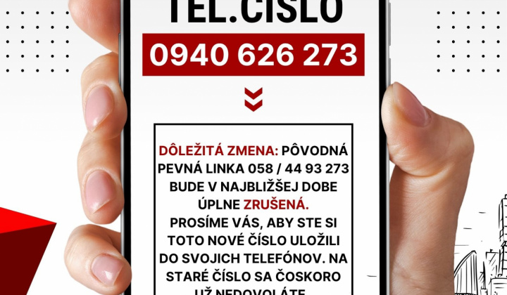 Fotka - Obecný úrad Lubeník mení telefónne číslo